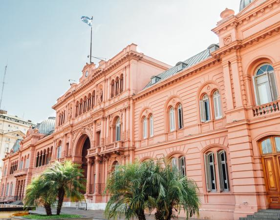 Casa Rosada and Plaza de Mayo Buenos Aires