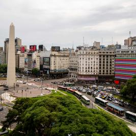 Plaza 9 julio Buenos Aires